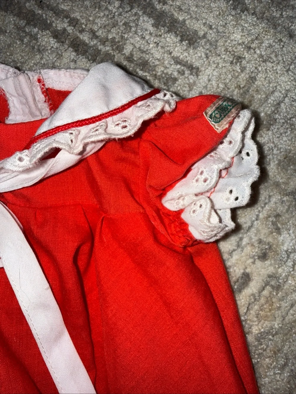 Cabbage Patch Kids Red Dress vintage